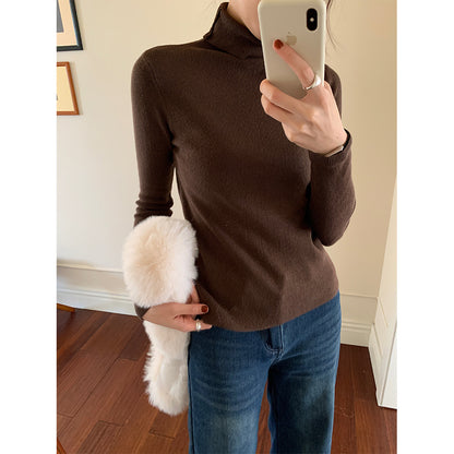 【H5525】實拍冬季7色高領毛織衫251125