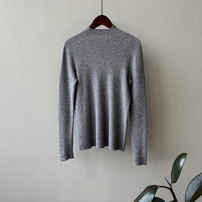 【Y315】實拍高級感半高領針織衫（棉羊毛4%)251106