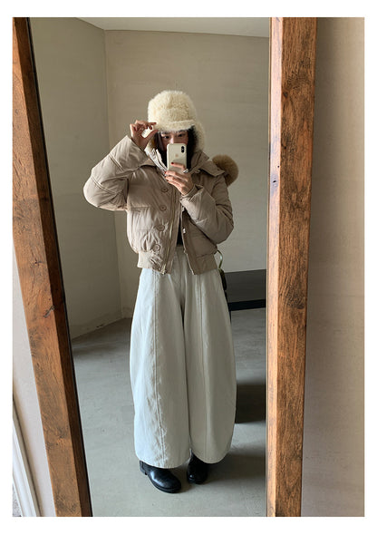 【H5497】實拍德絨加厚磨毛長袖T恤251118