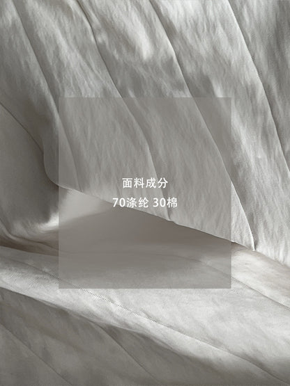 【cim1708】實拍秋冬法式寂靜高腰加厚微花苞A字裙251030