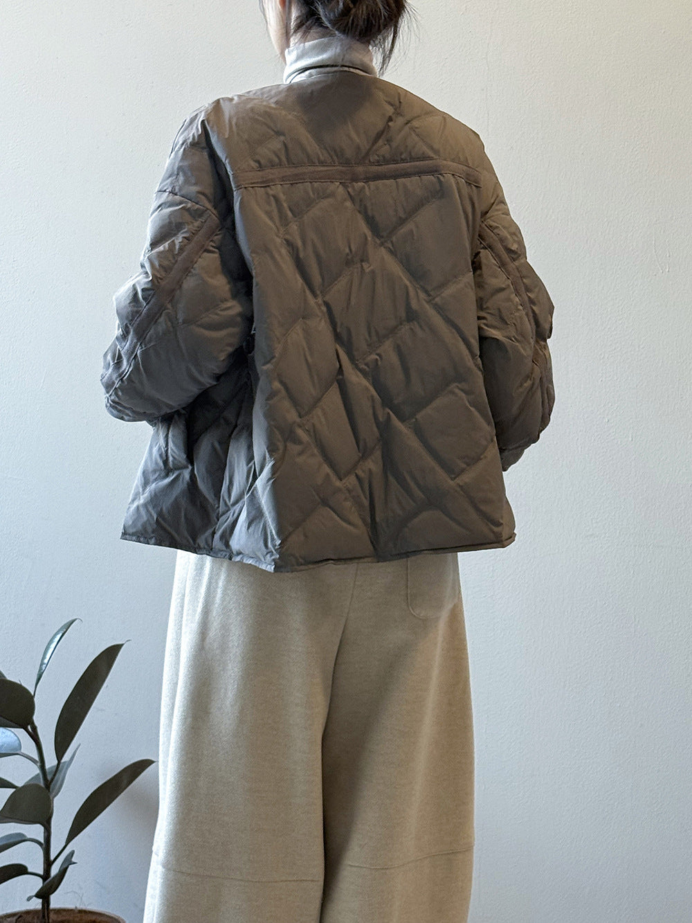 【Y82653】實拍輕保暖羽絨外套(含90％白鴨絨)251016