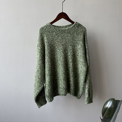 【Y2530】實拍冬季雜色古着針織毛衣(含羊毛6%)251106