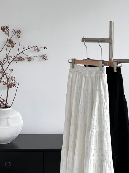 【cim6378】實拍冬日加厚蕾絲長裙251030