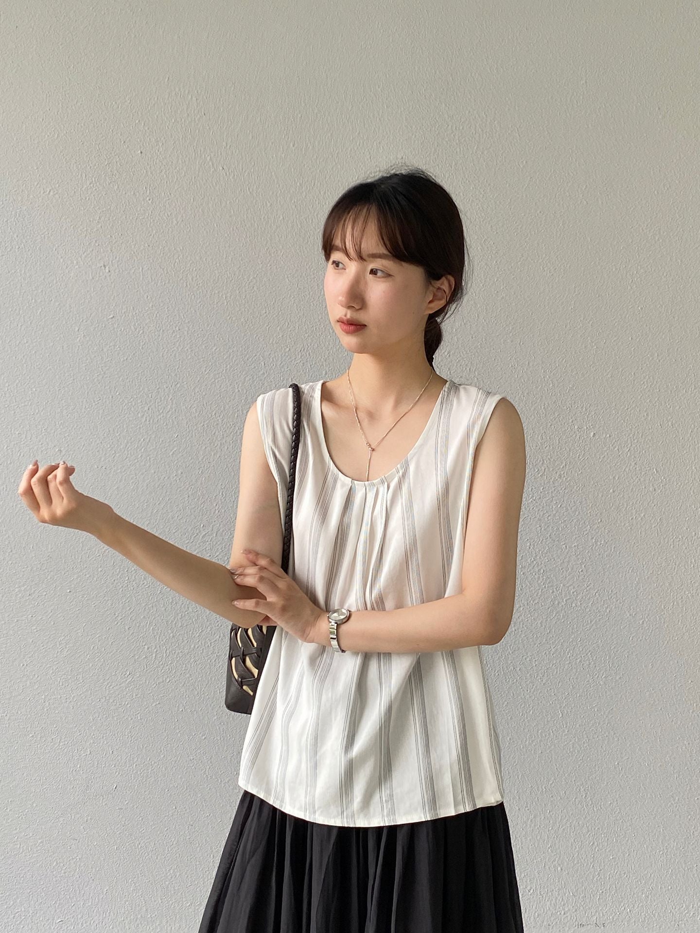 【cimz26080】韓系簡約☁️棉100舒適透氣寬鬆顯瘦無袖休閒背心260612