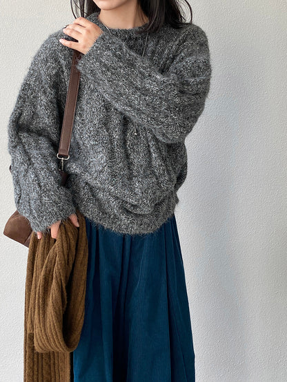 【cimz0307】實拍高級軟糯加厚針織毛衣(羊毛8％）251201