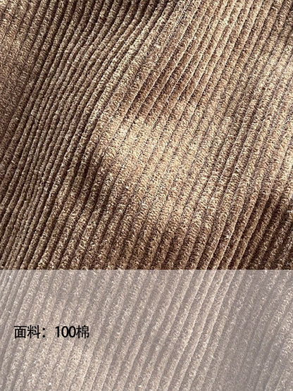 【cimzJC832】日系立領燈芯絨寬鬆背心261001