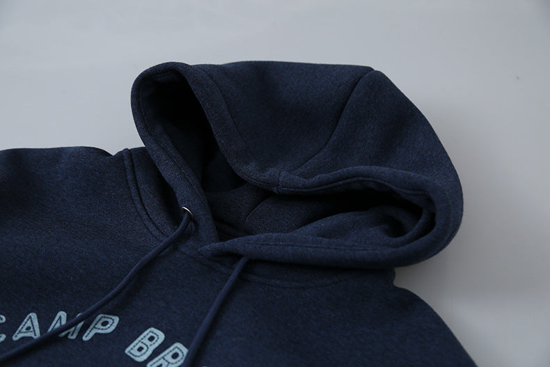 【LD11040】實拍字母印花加厚加絨連帽衞衣251202