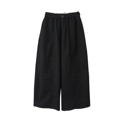 【LD11047】實拍休閒加絨加厚彎刀褲251202