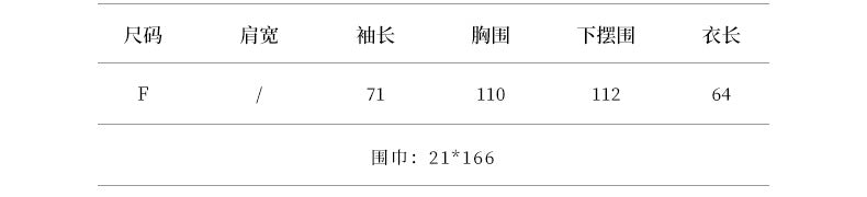 【YP6106】 實拍費爾島提花針織外套＋圍巾(含羊毛3%) 251023