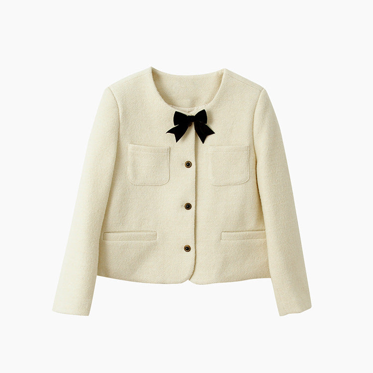 【LD9632】實拍氣質經典厚款羊毛43%白鴨絨外套（白鴨絨50%)251209