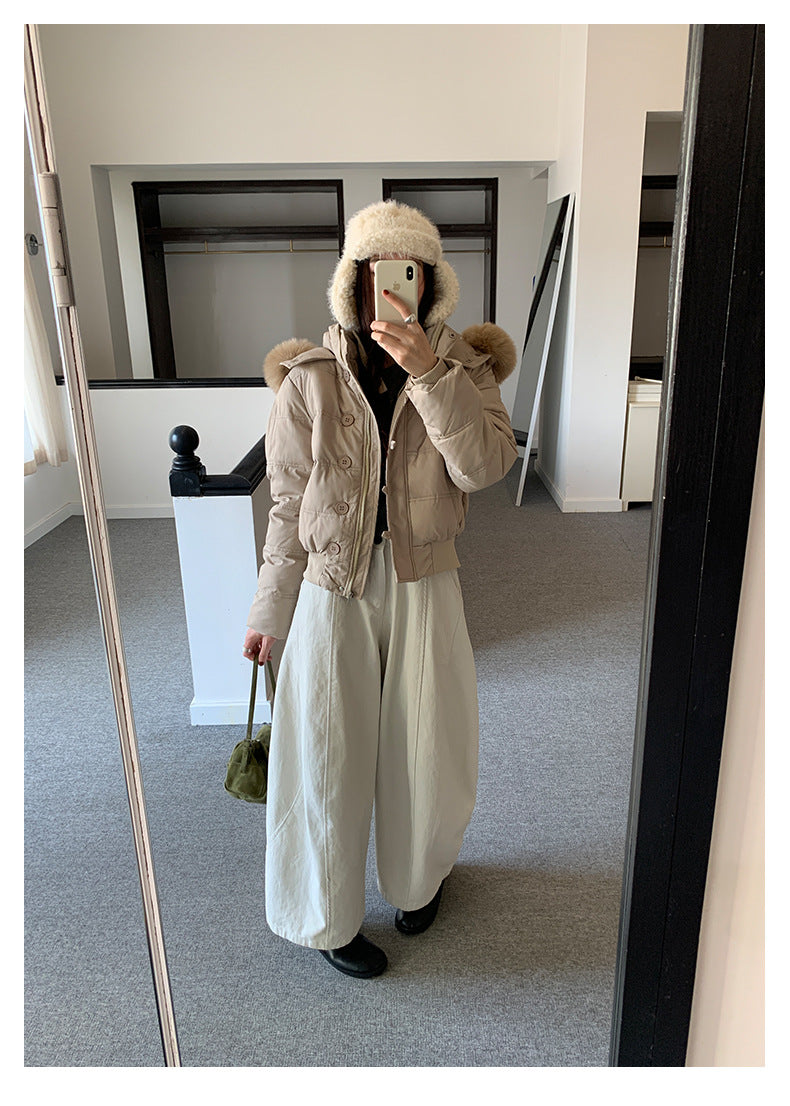 【H5519】實拍S~XL美式天絲棉厚款彎刀休閒褲251125