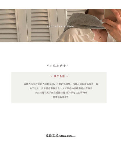 【cim859】實拍慵懶連帽長袖針織衫251211
