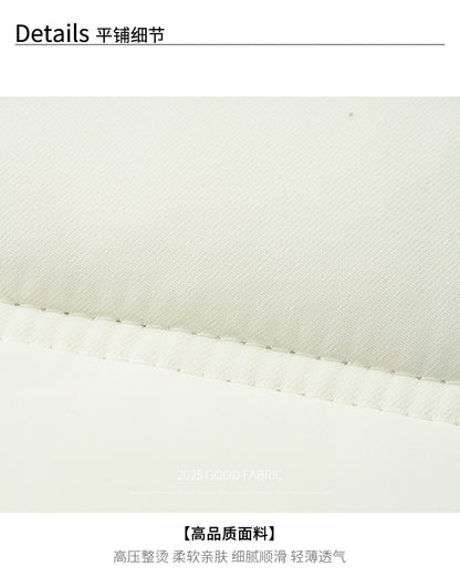 【H5501】實拍奶油風毛領連帽短款加厚棉服251118