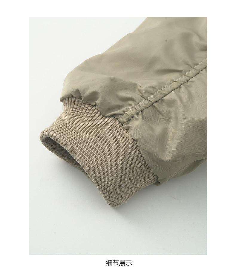 【H5526】實拍兩面穿|絨毛加厚棉服風衣外套251125