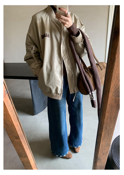 【H5526】實拍兩面穿|絨毛加厚棉服風衣外套251125