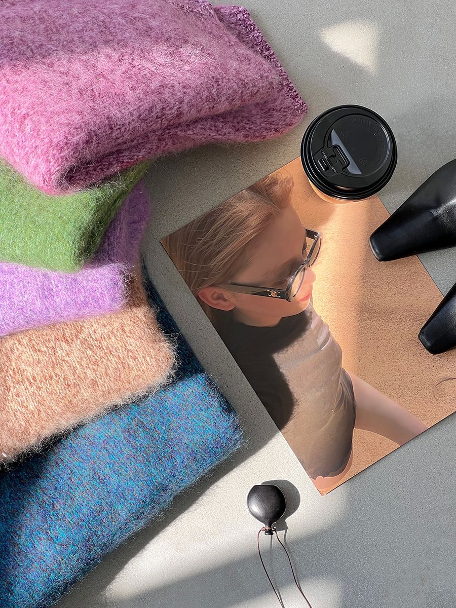 【cimz1373】實拍黑標奢柔雲朵 95羊毛5羊絨慵懶加厚針織毛衣251128