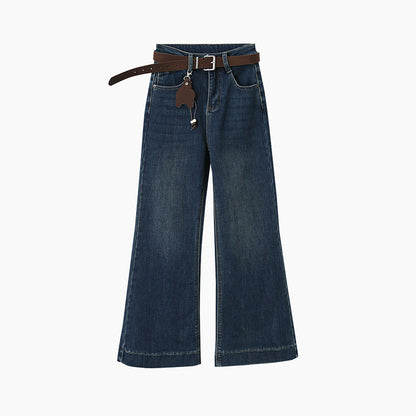 【LD3286】實拍S~XL冬季植絨加絨高腰彈力牛仔褲+鑰匙扣251103