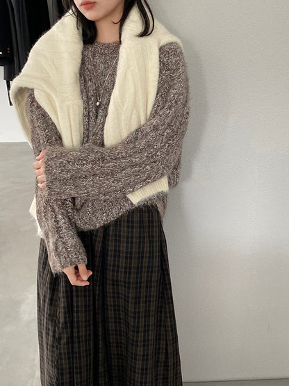 【cimz0307】實拍高級軟糯加厚針織毛衣(羊毛8％）251201