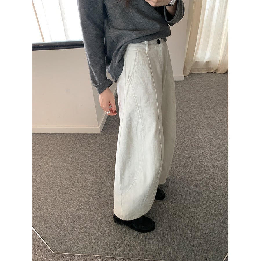 【H5519】實拍S~XL美式天絲棉厚款彎刀休閒褲251125