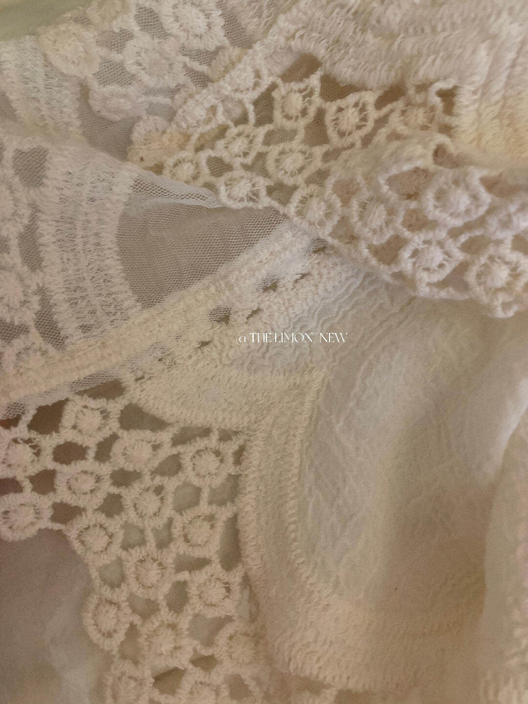 【L10685】仙氣氛圍感拉滿🕊️重工蕾絲刺繡寬鬆顯瘦防曬罩衫260518