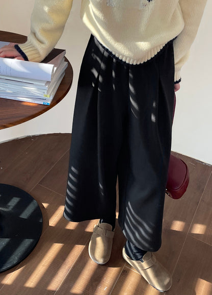 【cim2660】實拍超級舒服Q糯米手感寬鬆休閒寬褲-sale