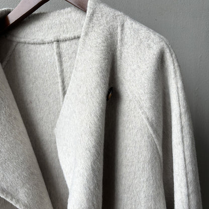 【Y8511】實拍高級感立領羊毛呢大衣外套（棉羊毛52%)251106