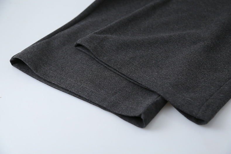 【LD11048】實拍S~XL秋冬毛呢厚款高腰直筒褲251202