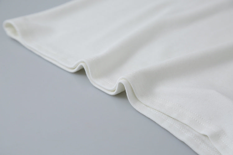 【LD11024】實拍氣質網紗拼接加絨半高領長袖T恤251124