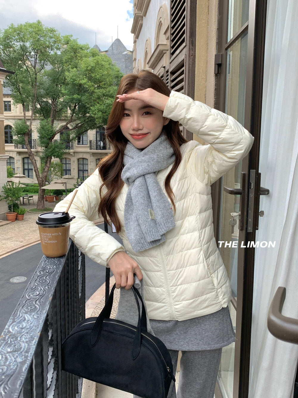 【L1189】實拍M~XL檸檬秋冬輕薄好收納立領保暖白鴨絨外套251117
