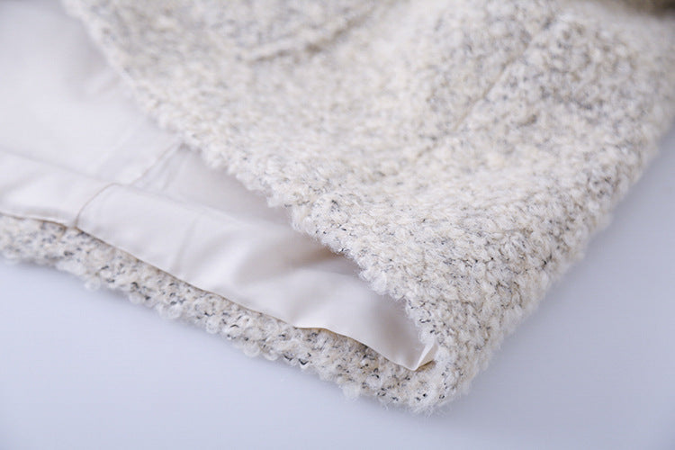 【LD9507】實拍高級感小香風粗花呢子外套251110