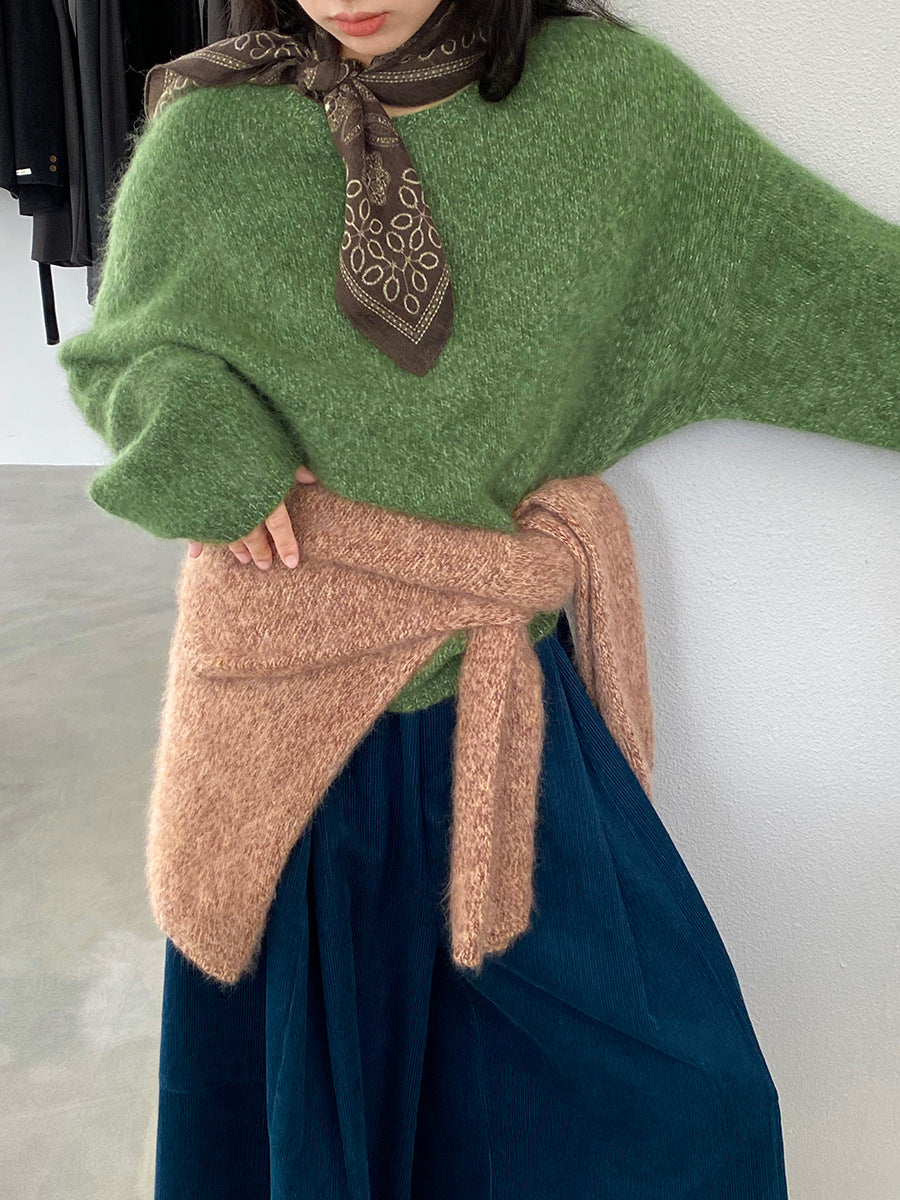 【cimz1373】實拍黑標奢柔雲朵 95羊毛5羊絨慵懶加厚針織毛衣251128