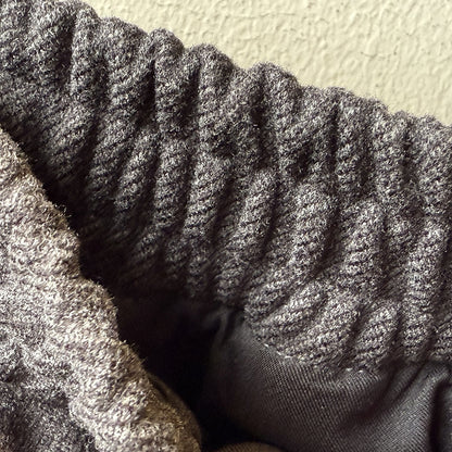 【Y82671】 實拍秋冬氣質花苞毛呢A字裙251023