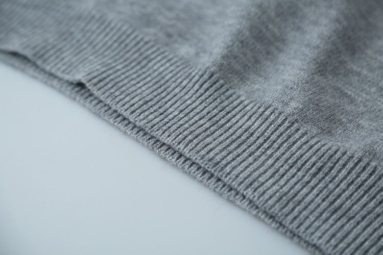 【LD11014】實拍學院感條紋圓領針織毛衣251110