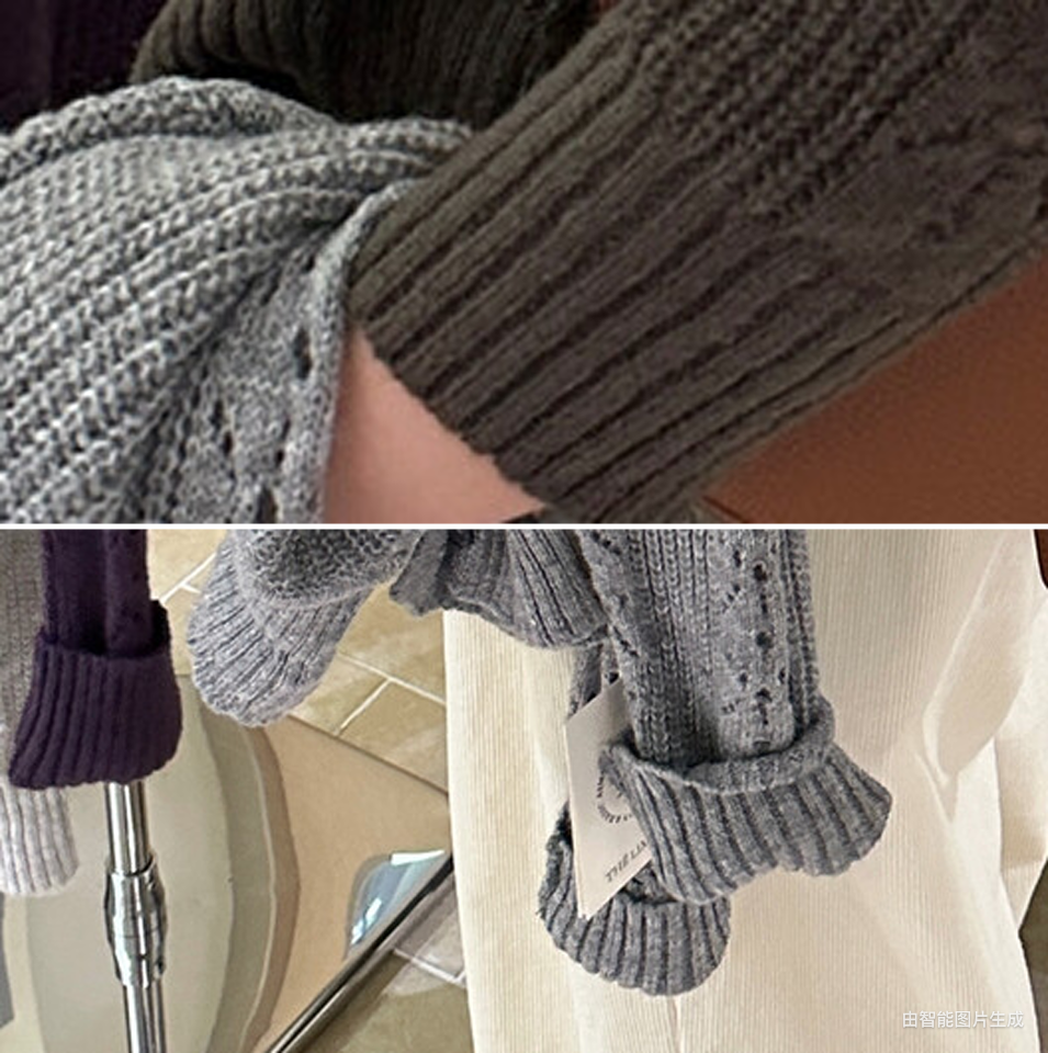 【LSC1072】檸檬簍空polo領針織開衫251117