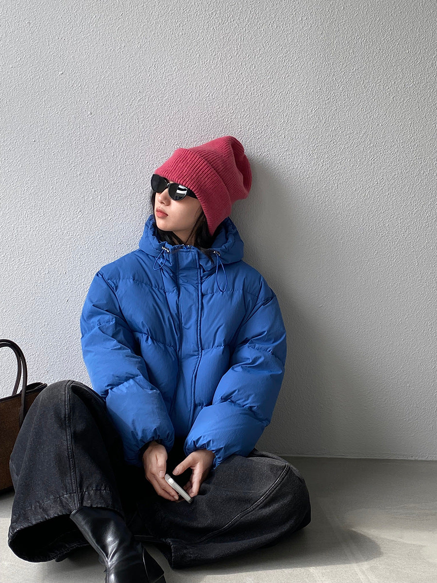 【cimz1728】實拍輕暖90％白鴨絨連帽羽絨外套251201