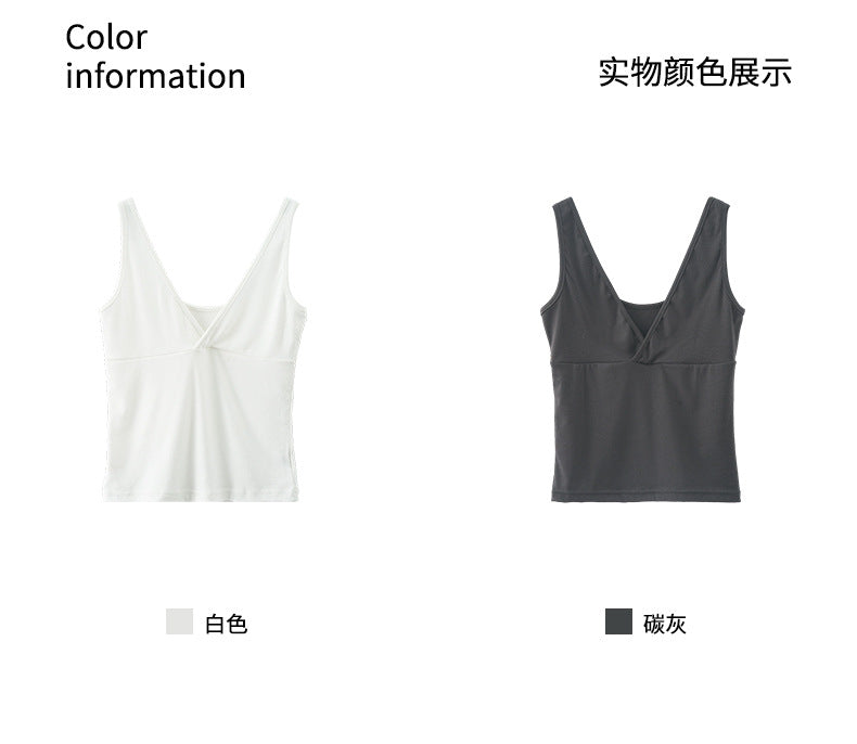 【H5255】實拍夏天修身無袖針織背心250513