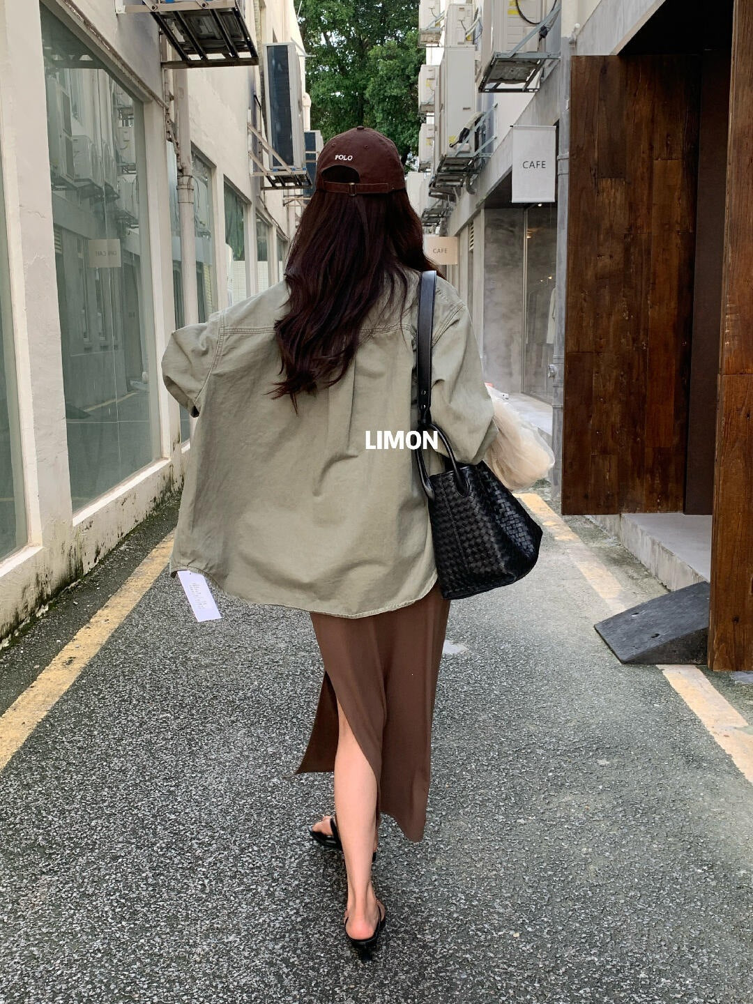 【LDY006】檸檬家復古韓系・氣質翻領工裝牛仔襯衫外套260831