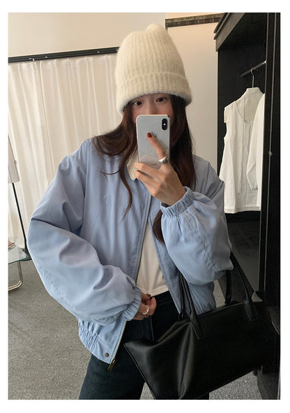 【H5489】實拍復古鋪棉保暖風衣外套251109