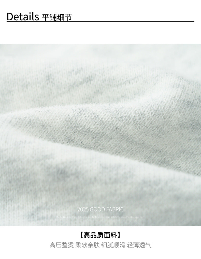 【H5495】實拍男友寬鬆款刺繡長袖連帽衞衣外套251109