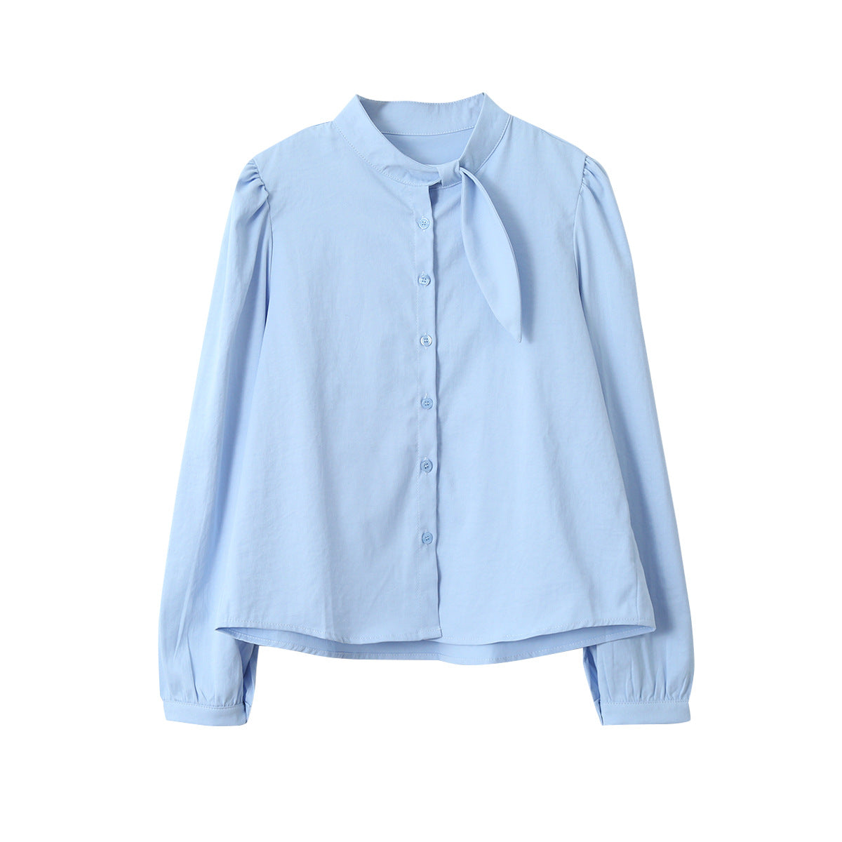 【LD3278】實拍小圓領長袖襯衫+條紋針織背心（分開下單）251103