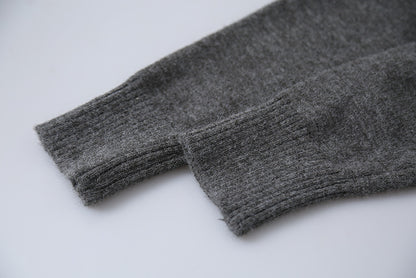 【LD11062】實拍慵懶高級感北極融針織毛衣（可拉一字肩）251209