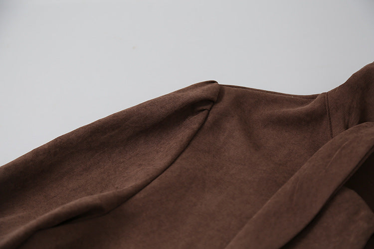 【LD3194】實拍秋冬個性立領飄帶襯衫251110