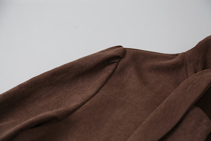 【LD3194】實拍秋冬個性立領飄帶襯衫251110