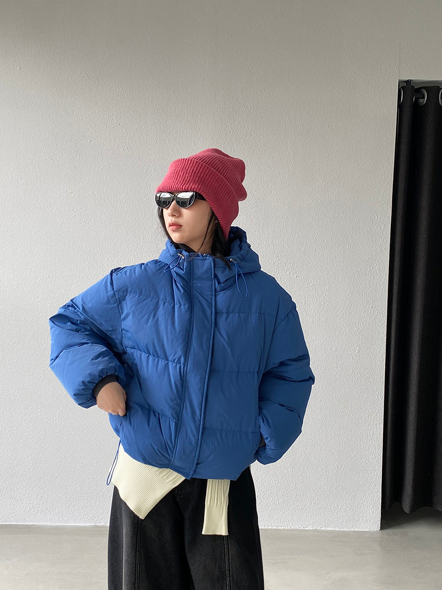 【cimz1728】實拍輕暖90％白鴨絨連帽羽絨外套251201