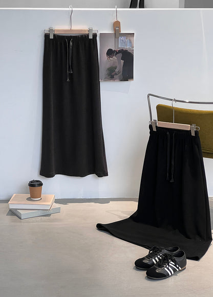 【cimz1722】實拍高級雙面絨感保暖顯瘦直筒裙251201