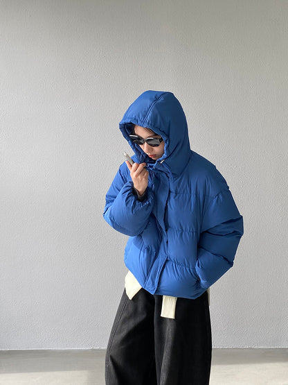 【cimz1728】實拍輕暖90％白鴨絨連帽羽絨外套251201