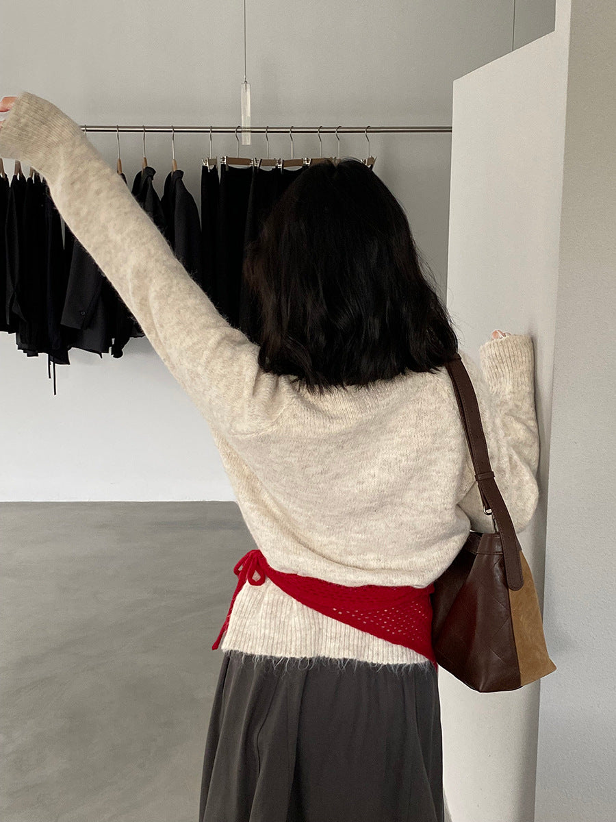 【cim8616】實拍質感加厚慵懒態度高領針織毛衣251114