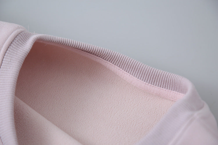 【LD11021】實拍加絨加厚印花寬鬆情侶裝衞衣251110