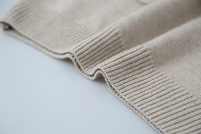 【LD3280】實拍慵懶小個子抽繩連帽針織毛衣251103