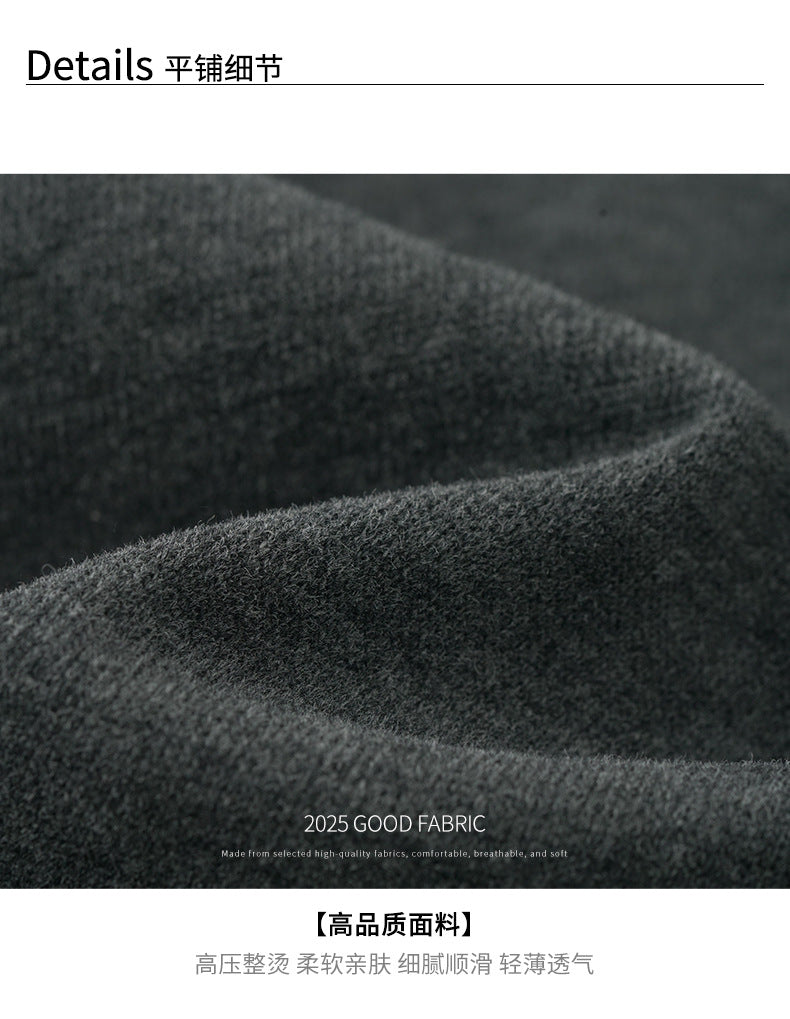 【H5482】實拍磨毛舒適質感刺繡長袖T恤251109